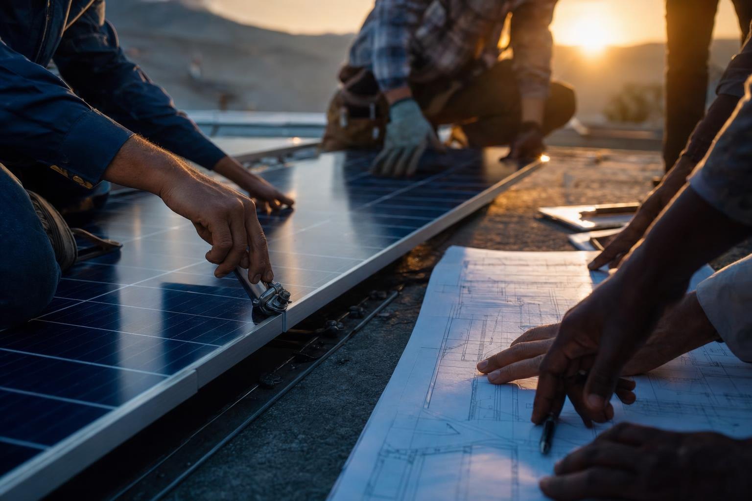 Community workforce development at a worksite
